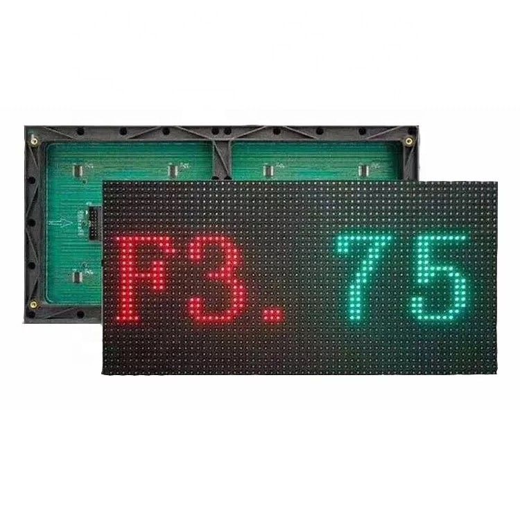 Balayage 64*32dots 1/8 de la couleur 304x152mm de l'écran 3,75 de modules de 1500CD P10 LED tri